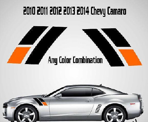 Décalcomanie en vinyle bandes d'aile 45e anniversaire pour Chevrolet Camaro SS 2010-2014