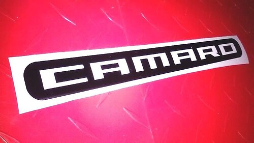 CAMARO 3ème troisième feu stop superposition autocollant couverture 2014 2015 SS RS ZL1
