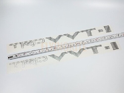 Ensemble d'autocollants en vinyle style TRD VVT-i pour Toyota Corolla Yaris Scion GT86