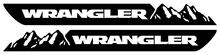 Jeep Renegade Hood Side Hood Mountains Autocollant Vinyle Graphique JK Fender
 2