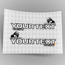 Paire Jeep Wrangler Off Road Edition Vinyl Hood Autocollants Décalcomanies Rubicon
 4