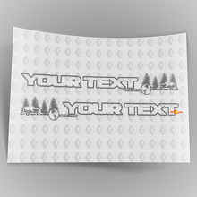 Paire d'autocollants vinyle de capot tout-terrain 3 pour Jeep Wrangler Unlimited 2