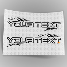 Paire d’autocollants pour capot en vinyle Jeep Wrangler Unlimited Off Road
 4