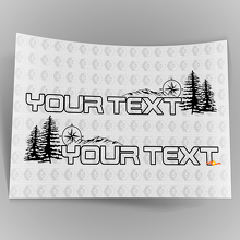 Paire d’autocollants pour capot en vinyle Jeep Wrangler Renegade Off Road
 4