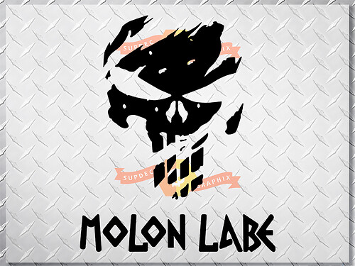 Autocollant vinyle latéral Crâne Punisher Molon Labe pour Jeep Wrangler