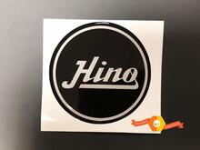 Hino Made Toyota FJ Cruiser Noir Bombé Badge Emblème Résine Autocollant Autocollant 2