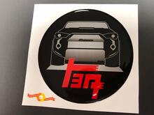 Autocollant de décalque de résine d'emblème d'insigne de dôme de Toyota 4Runner 2