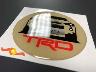 TRD Toyota 4Runner Bombé Badge Emblème Résine Autocollant Autocollant