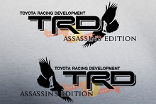Toyota Racing Development TRD Assassin's Creed edition 4X4 autocollants graphiques côté lit 2