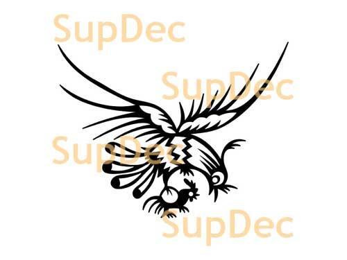 Autocollant mural en vinyle pour oiseaux, pour fenêtre de salle de bain, décalcomanie amovible #11
