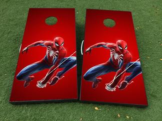 Autocollant de jeu de société Spider-Man Cornhole Vinyle Wraps avec stratifié