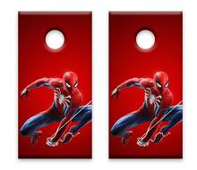 Ensemble d'autocollants en vinyle pour planche de cornhole inspirée de Spider-Man_2