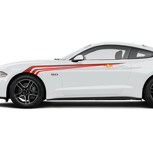 Rayures d'accentuation de l'aile avant pour Ford Mustang
 3