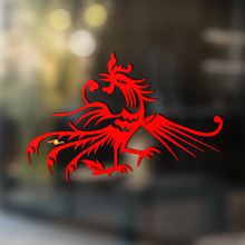 Autocollant Vinyle Universel Coq en Colère_2