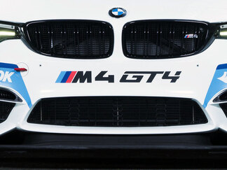 Autocollant de décalcomanie de pare-chocs BMW M4 GT4
