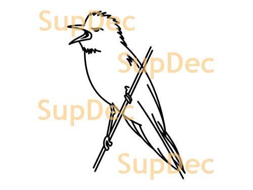 Autocollant mural en vinyle pour fenêtre et salle de bains, autocollant amovible en vinyle, #18
