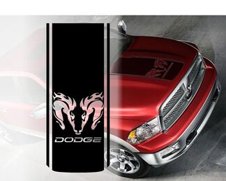 Graphiques en vinyle Dodge Ram 1500 2500 HEMI Hood Stripe Racing Decal