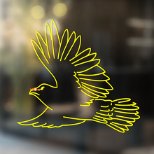 Autocollant Vinyle Universel Style Contour Oiseau en Vol_2