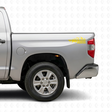 Ensemble d'autocollants vinyl latéraux arrière TRD Off-Road Mountain pour Toyota Tacoma Tundra_5