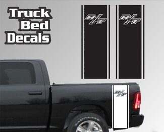 Autocollants en vinyle Dodge Ram Bed Side RT R/T Truck Bed 2023
