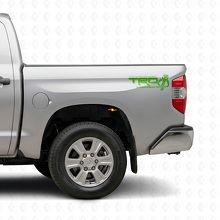 Jeu d'autocollants latéraux en vinyle édition Mandalorian style TRD pour Toyota Tacoma Tundra_3