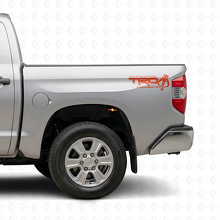 Jeu d'autocollants latéraux en vinyle édition Mandalorian style TRD pour Toyota Tacoma Tundra_4