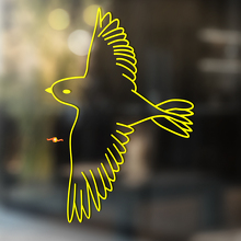 Autocollant Vinyle Universel Oiseau en Vol_4