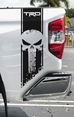 Toyota TRD Tundra Stripes 4X4 sport 2 décalcomanies en vinyle paire de décalcomanies
