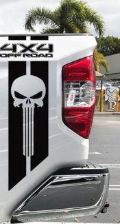 Toyota TRD Tundra Punisher 4x4 hors route Racing Stickers Vinyle Autocollant Decal Stripe