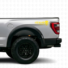 Paire de décalcomanies en vinyle latérales 4x4 Off Road Punisher Edition pour camion Musclecar_5