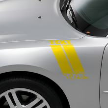 Kit de décalcomanies en vinyle avec bandes latérales personnalisées pour Dodge Durango_5