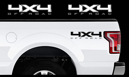 Ensemble d'autocollants vinyle latéraux 4x4 tout-terrain pour Musclecar F-150 2009-2016
