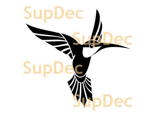 Autocollant mural en vinyle d'art pour oiseaux pour fenêtre de salle de bain, décalcomanie amovible #29
