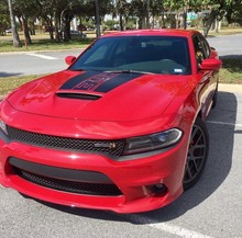 Dodge Charger 392 Daytona Style Hood Autocollant Décalcomanie Scat Pack 2015 2016 2017 2018 mopar Scatpack 2023
 2