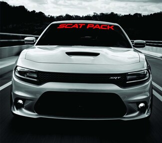 Autocollant de bannière de pare-brise Dodge Charger SCAT PACK 2011-2018 SRT MOPAR 392 Scatpack
