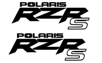 2 X Polaris Team Rzr Sportsman Ranger Autocollant Autocollant Emblème