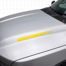 Autocollants en vinyle de bandes personnalisées style 345 Hemi pour capot Dodge Ram & Charger_5