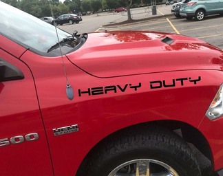 Mopar vinyle autocollant racing sport graphique autocollant Dodge Ram hemi heavy duty 2 côtés