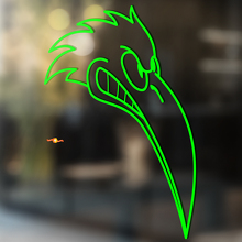 Autocollant Vinyle Universel Pic Vert En Colère_3
