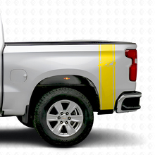 Ensemble de décalcomanies en vinyle bande latérale de benne Z71 4x4 pour Pickup Chevy_5