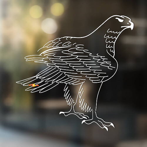 Autocollant Vinyle Universel Eagle