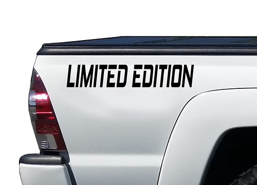 Autocollant Vinyle Edition Limitée pour l'Intérieur de Porte de Chevrolet Silverado