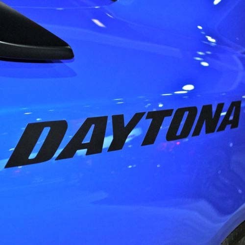 Autocollant en vinyle lettrage Daytona latéral pour Dodge Charger 2011-2014