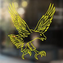 Autocollant universel en vinyle American Eagle_4