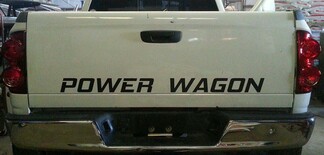 Autocollant de hayon Dodge Ram Power Wagon * Mopar 5.7 Hemi Cummins