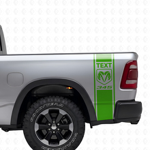 Kit de décalcomanies vinyle bandes latérales style Hemi personnalisé pour Dodge Ram Power Wagon_3