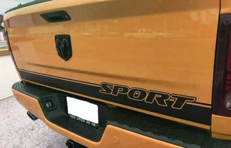 Ram 1500 Sport Hayon Stripe Decal Hemi Dodge Truck 5.7 2009-2018