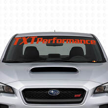 Décalcomanie vinyle personnalisée de performance pour pare-brise de voitures Suba_4