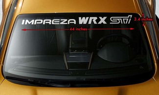 SUBARU IMPREZA WRX STI Premium Pare-Brise Bannière Vinyle Autocollant 44