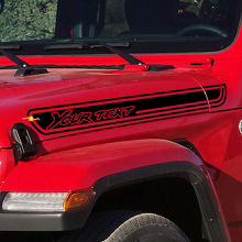 Autocollants Jeep Décalcomanies Jeep Renegade Hood Decal rubicon sahara 1 PAIRE
 3